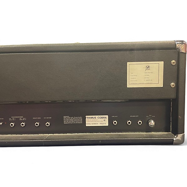 Used Framus Cobra 3-Channel Tube Guitar Amp Head