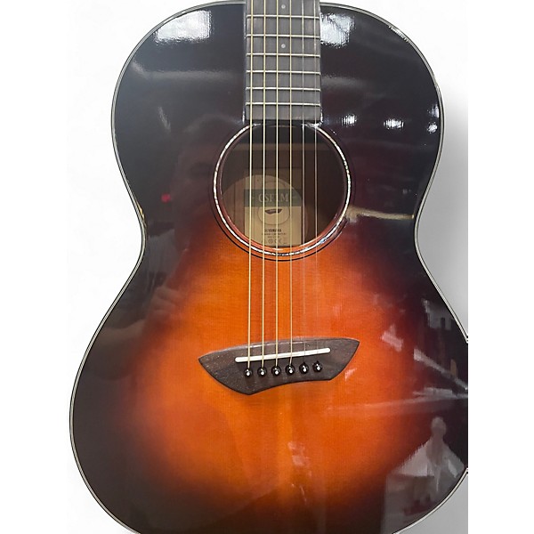 Used 2020 Yamaha csf1m 2 Tone Sunburst Acoustic Guitar