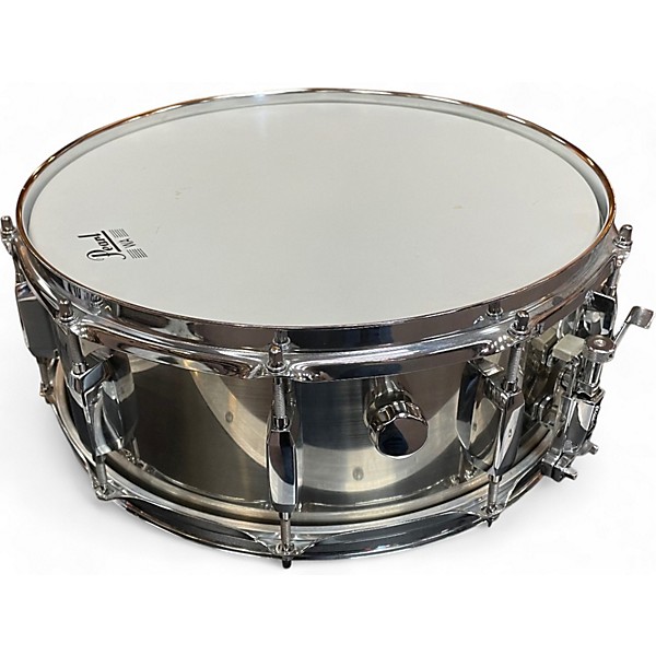Used Pearl 14in 5.5 X 14 STEEL SNARE Chrome Drum
