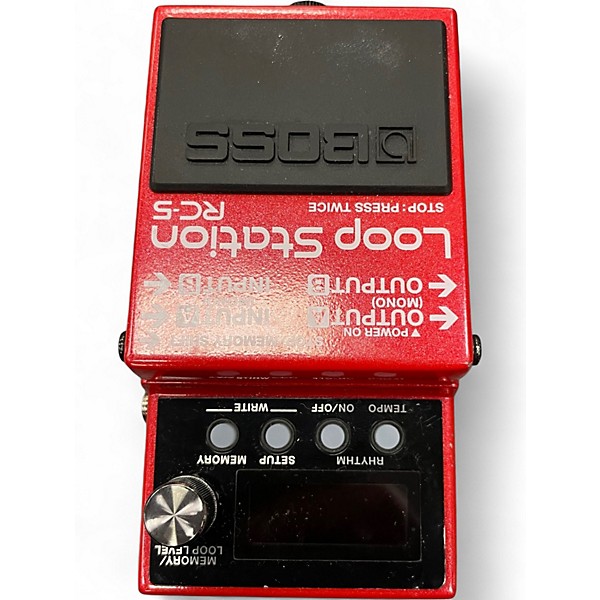 Used BOSS RC5 Loop Station Pedal