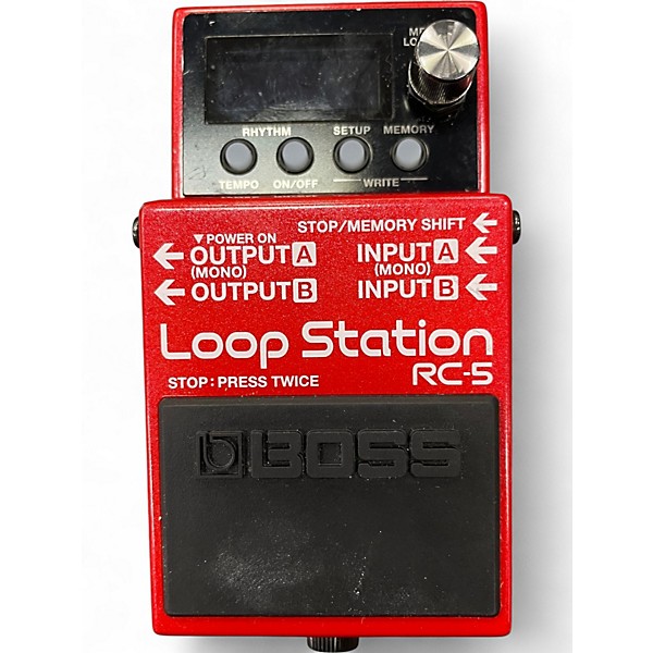 Used BOSS RC5 Loop Station Pedal
