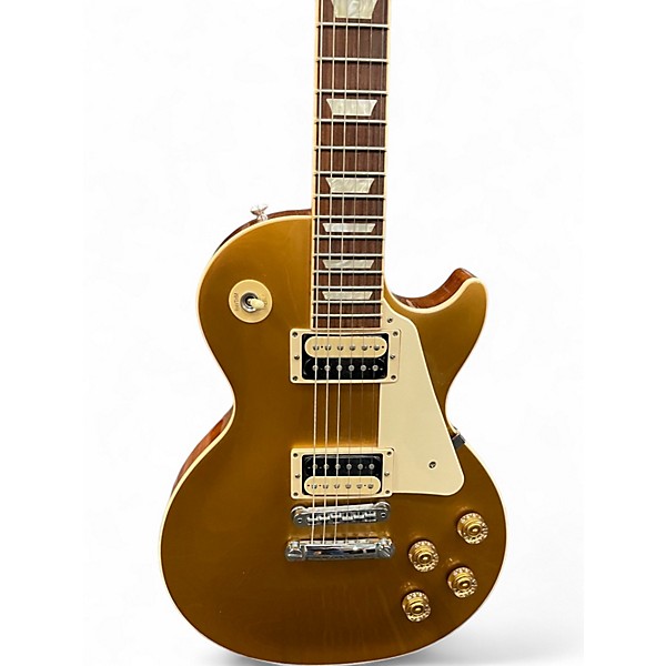 Used 2016 Gibson Les Paul Classic GOLD TOP Solid Body Electric Guitar