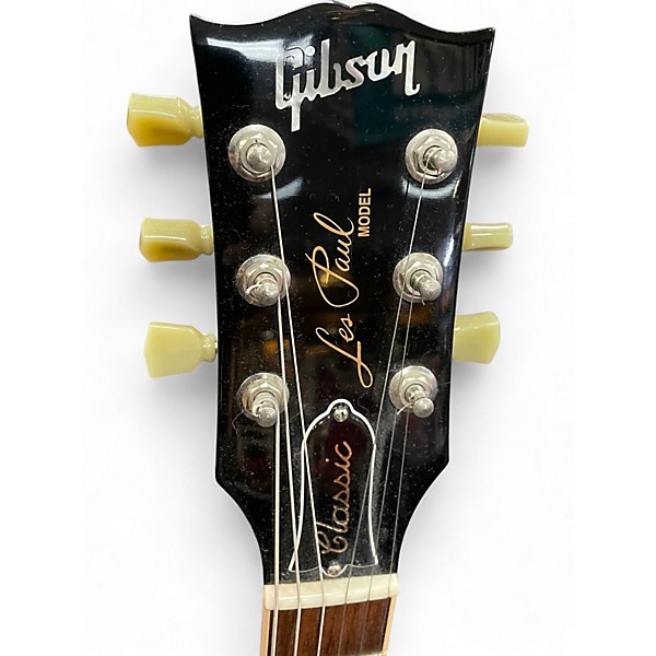 Used 2016 Gibson Les Paul Classic GOLD TOP Solid Body Electric Guitar