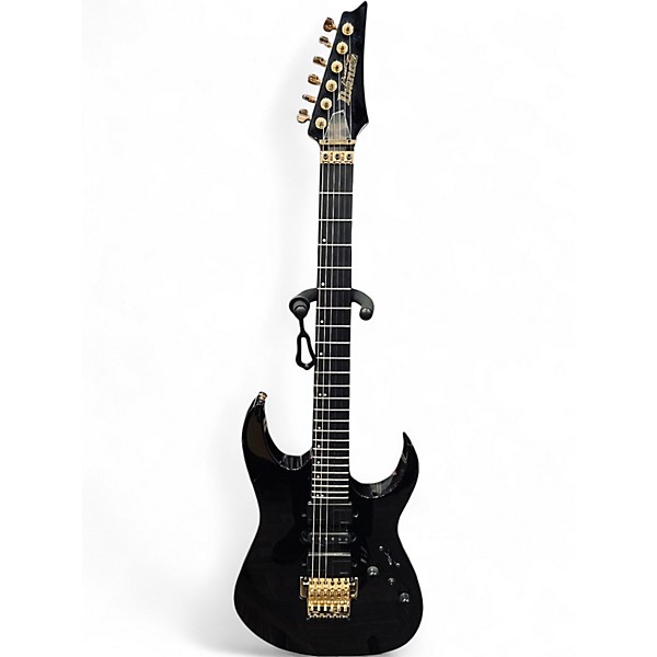 Used Ibanez RG1570B RG Series BLACK Solid Body Electric Guitar