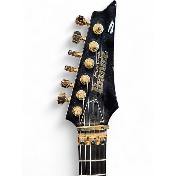 Used Ibanez RG1570B RG Series BLACK Solid Body Electric Guitar