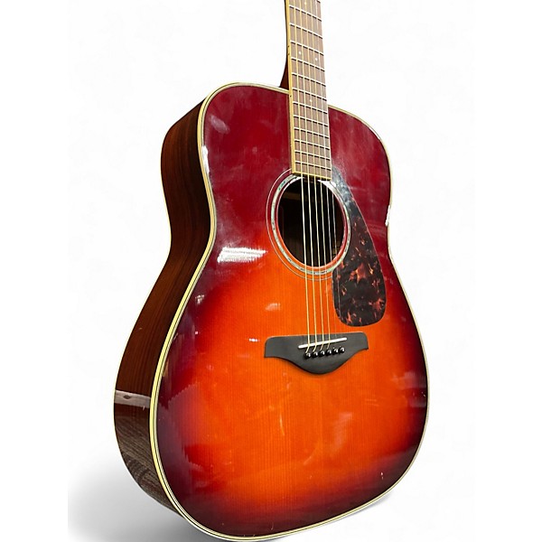 Used Yamaha FG730S Brown Sunburst Acoustic Guitar