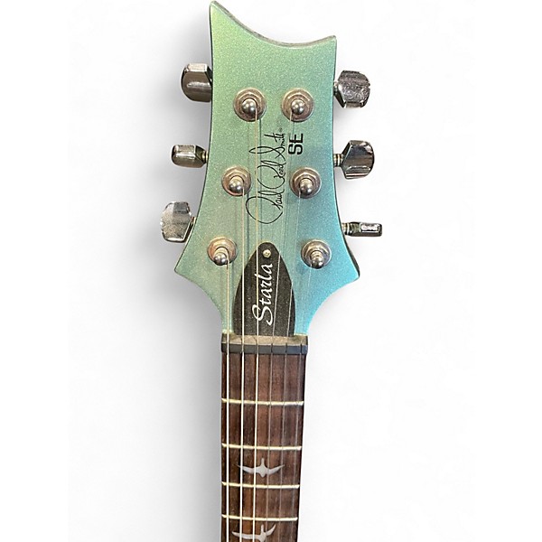 Used PRS SE Starla Metallic Green Solid Body Electric Guitar