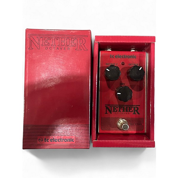 Used TC Electronic Nether Octaver Effect Pedal