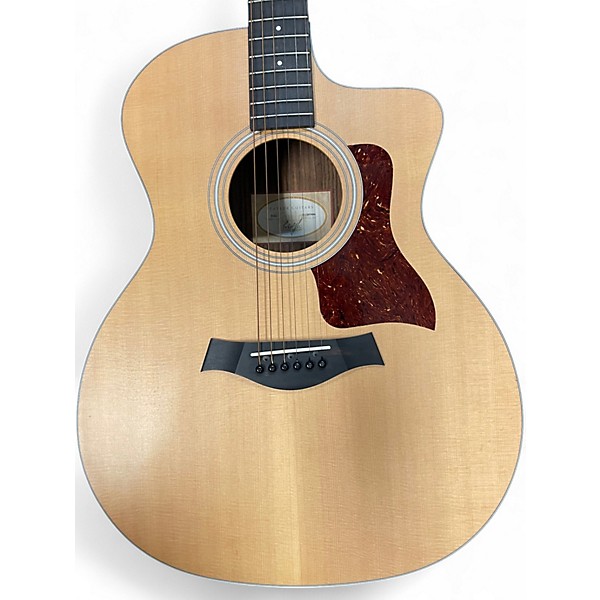 Used Taylor 214CE 2 Color Sunburst Acoustic Electric Guitar