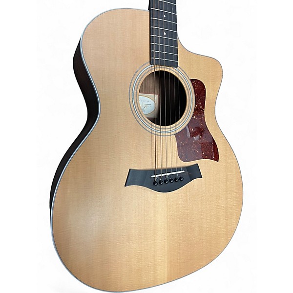 Used Taylor 214CE 2 Color Sunburst Acoustic Electric Guitar