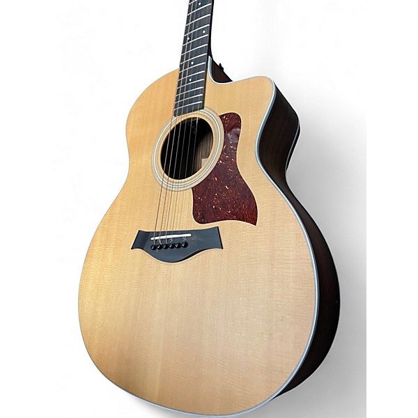 Used Taylor 214CE 2 Color Sunburst Acoustic Electric Guitar