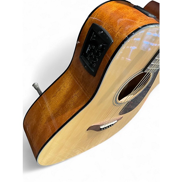 Used Yamaha FGX800C Natural Acoustic Electric Guitar