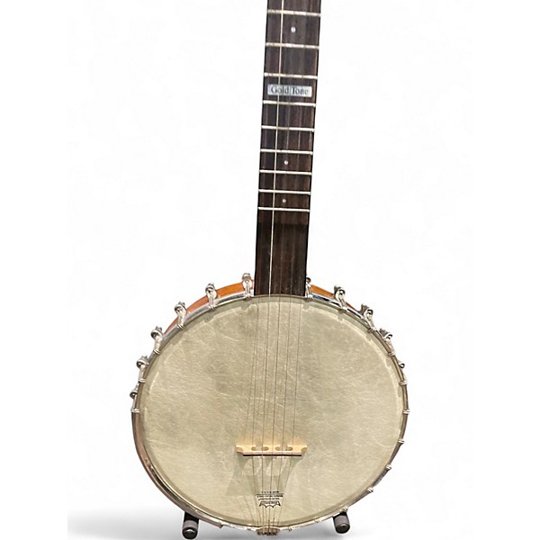 Used Gold Tone CB100 Open Back Natural Banjo