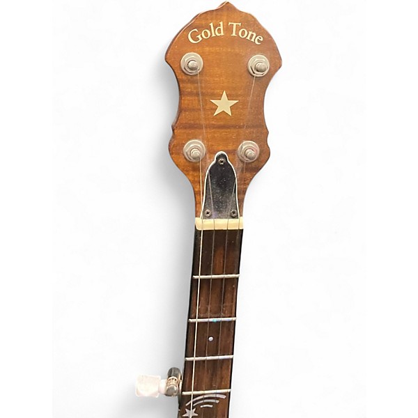 Used Gold Tone CB100 Open Back Natural Banjo