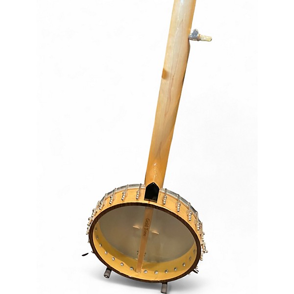 Used Gold Tone BC350 BOB CARLIN OPEN BACK Natural Banjo