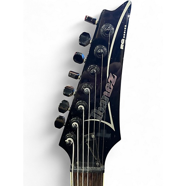 Used Ibanez RG7321 7 String Black Solid Body Electric Guitar