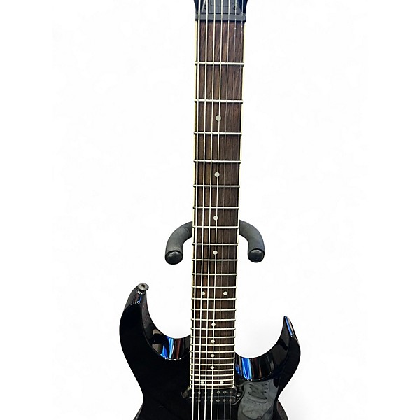 Used Ibanez RG7321 7 String Black Solid Body Electric Guitar