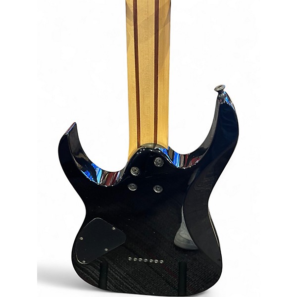 Used Ibanez RG7321 7 String Black Solid Body Electric Guitar