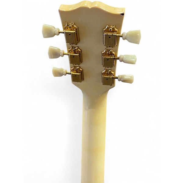 Used Gibson Les Paul Studio Alpine White Solid Body Electric Guitar