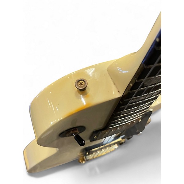 Used Gibson Les Paul Studio Alpine White Solid Body Electric Guitar