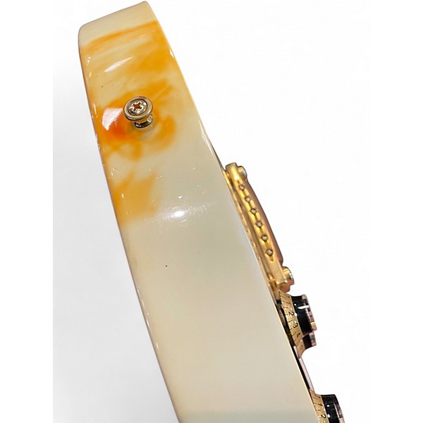 Used Gibson Les Paul Studio Alpine White Solid Body Electric Guitar