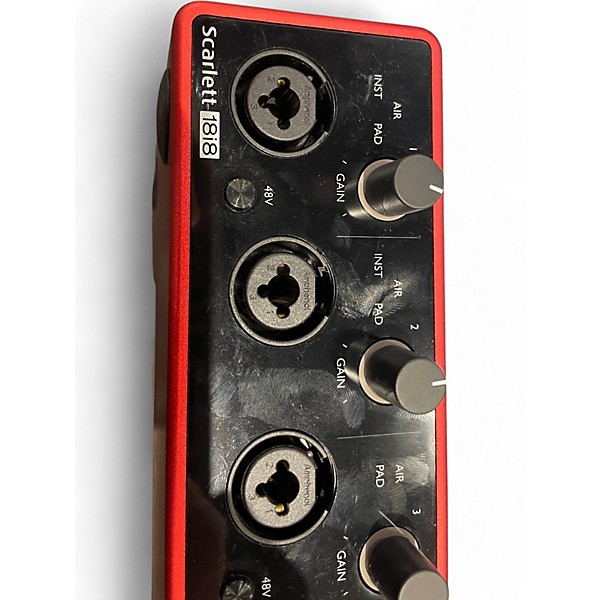 Used Focusrite Scarlett 18i8 Gen 3 Audio Interface
