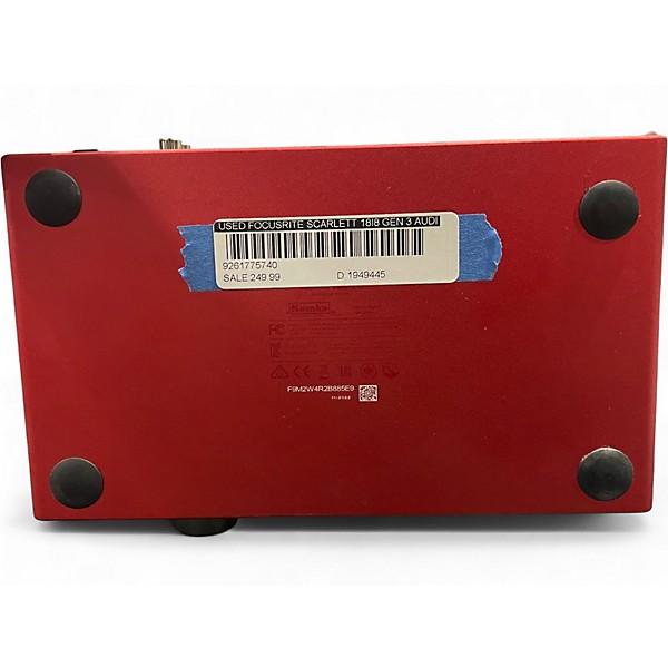 Used Focusrite Scarlett 18i8 Gen 3 Audio Interface