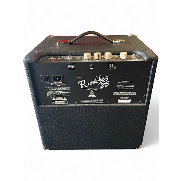 Used Fender Rumble 25 25W 1x10 Bass Combo Amp