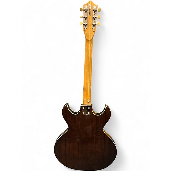 Vintage 1960s Teisco EP Hollow Natural Hollow Body Electric Guitar