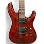 Used Schecter Guitar Research Gryphon Limited Edition Trans Brown Solid Body Electric Guitar
