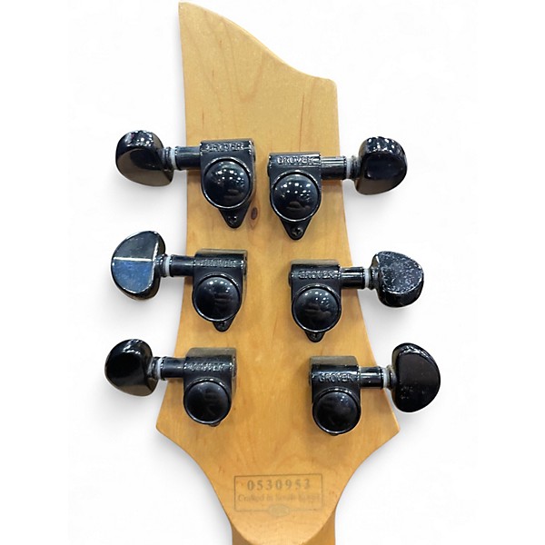 Used Schecter Guitar Research Gryphon Limited Edition Trans Brown Solid Body Electric Guitar