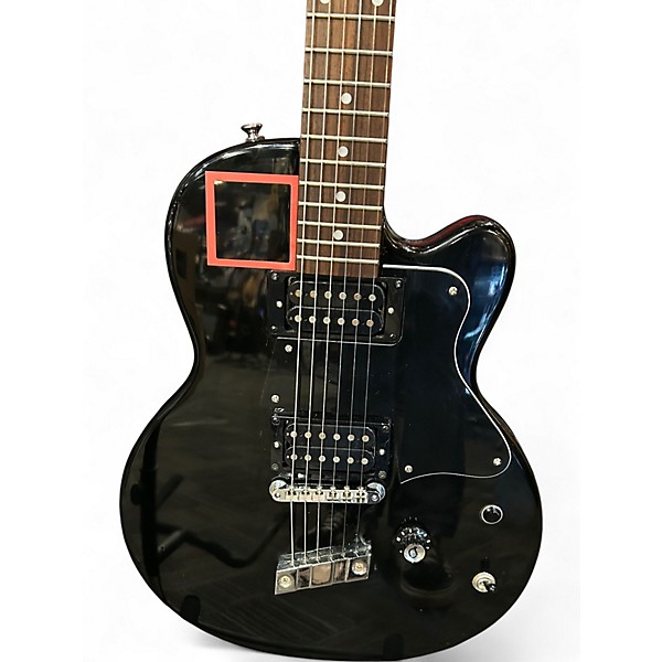 Used DeArmond M-65 Ebony Solid Body Electric Guitar