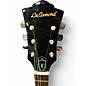 Used DeArmond M-65 Ebony Solid Body Electric Guitar