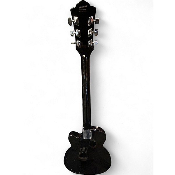 Used DeArmond M-65 Ebony Solid Body Electric Guitar