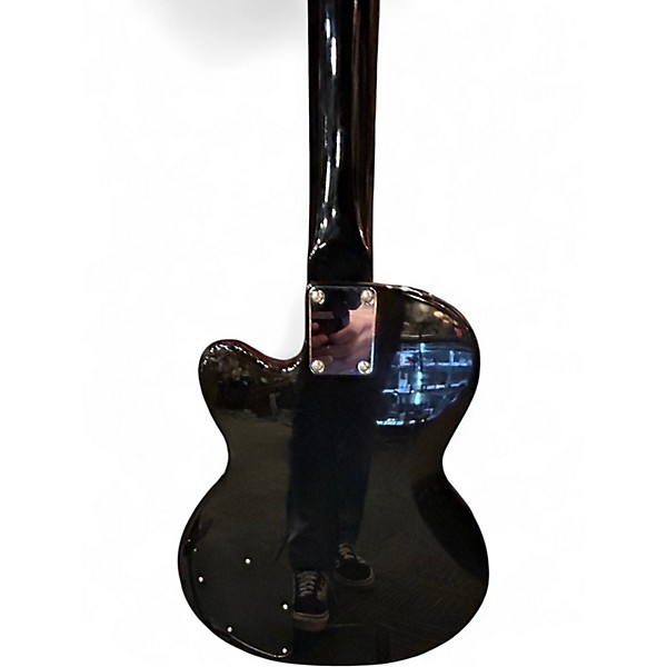 Used DeArmond M-65 Ebony Solid Body Electric Guitar