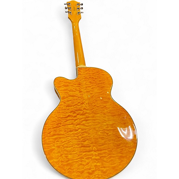 Used Gretsch Guitars G5655T-QM Yellow Hollow Body Electric Guitar