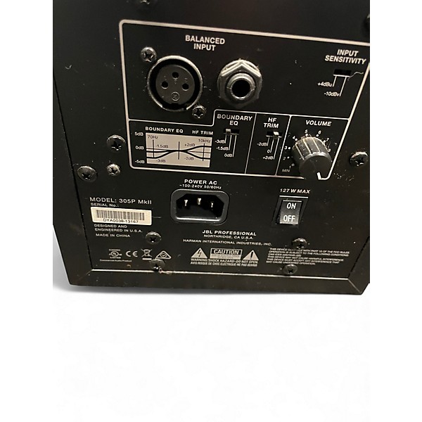 Used JBL 305P MKii PAIR Powered Monitor