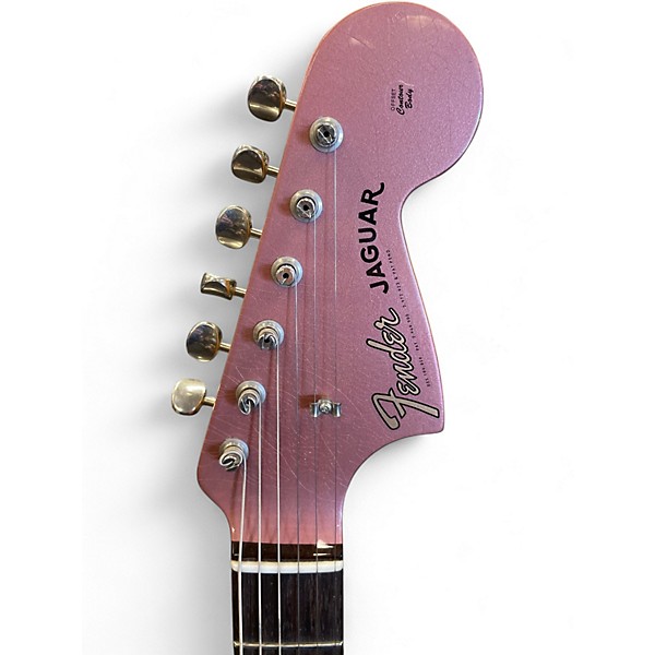 Used Fender Custom Shop 63 Jaguar LCC Burgundy Mist Metallic Solid Body Electric Guitar