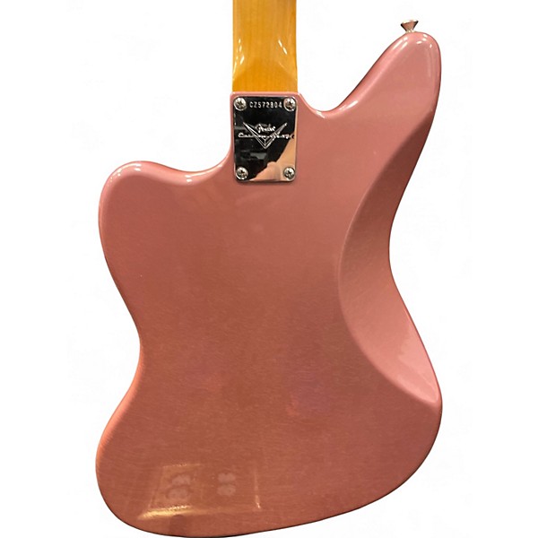 Used Fender Custom Shop 63 Jaguar LCC Burgundy Mist Metallic Solid Body Electric Guitar