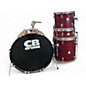 Used CB Percussion 4 Piece SP Series Red Pearl Drum Kit thumbnail