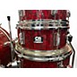 Used CB Percussion 4 Piece SP Series Red Pearl Drum Kit