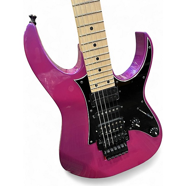 Used Ibanez RG550 Genesis Purple Neon Solid Body Electric Guitar