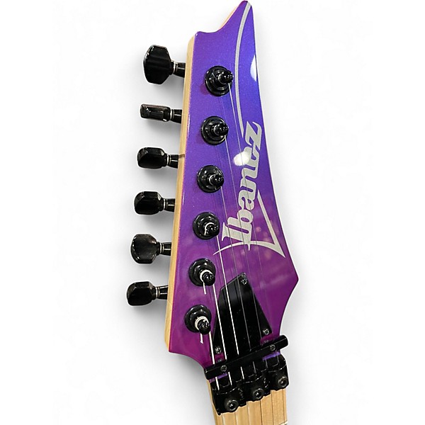 Used Ibanez RG550 Genesis Purple Neon Solid Body Electric Guitar