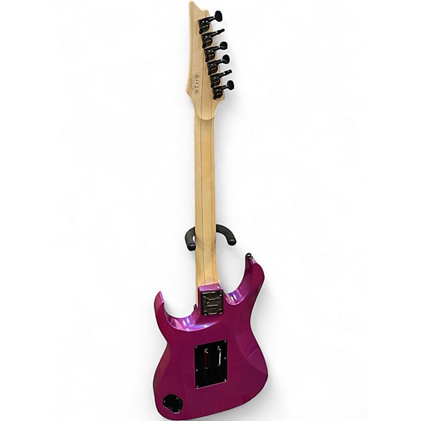 Used Ibanez RG550 Genesis Purple Neon Solid Body Electric Guitar