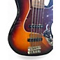 Used Fender American Professional Jazz Bass 3 Tone Sunburst Electric Bass Guitar
