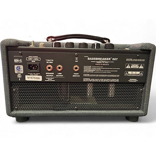 Used Fender Bassbreaker 007 7W Tube Guitar Amp Head