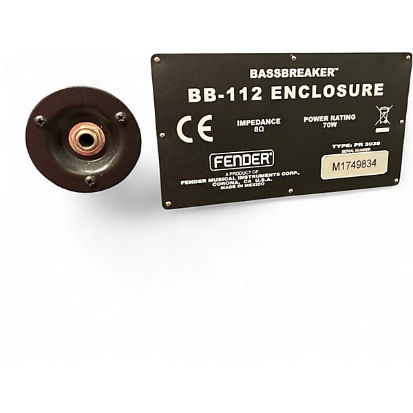 Used Fender Bassbreaker 112 Guitar Cabinet