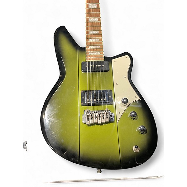 Used Reverend ZSG Green Solid Body Electric Guitar