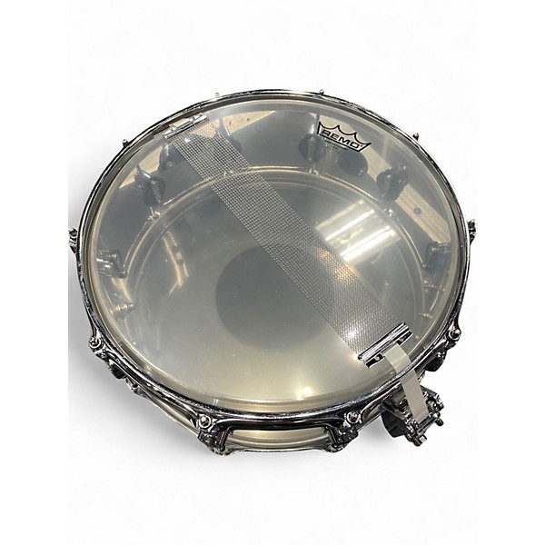 Used DW 6X14 Design Series Acrylic Snare Clear Drum