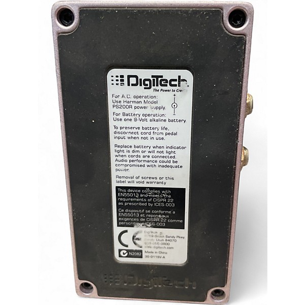 Used DigiTech Grunge Distortion Effect Pedal